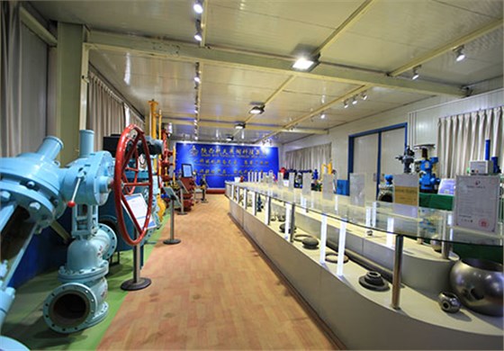 展廳各類閥門(men)展現圖-航天泵閥(fa)