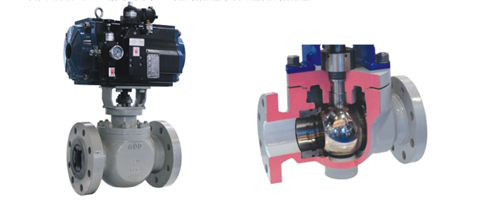 上裝式煤(mei)灰煤漿控制(zhi)閥産品結構(gou)圖