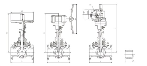 軌道球(qiú)閥結構尺寸圖(tú) 軌道球閥結構(gòu)尺寸圖