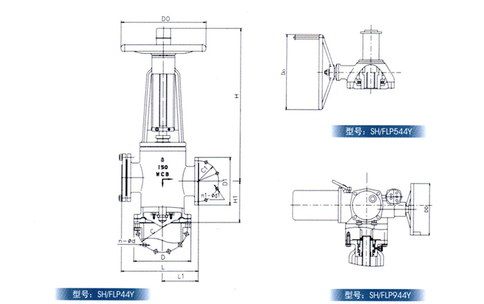 角式放料(liào)閥産品結構圖(tu) 角式放料閥産(chǎn)品結構圖