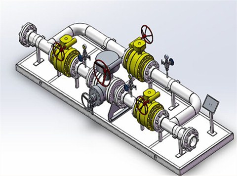 原油(you)管道清(qing)管撬 原油管(guan)道清管(guan)撬
