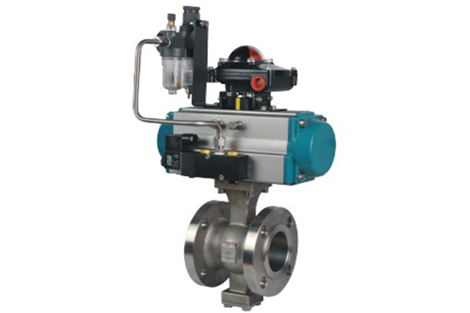 V型(xíng)調節球(qiú)閥 V型調節(jie)球閥