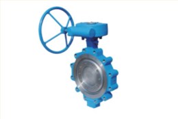 美标三偏心(xin)凸耳對夾式蝶閥(fá)