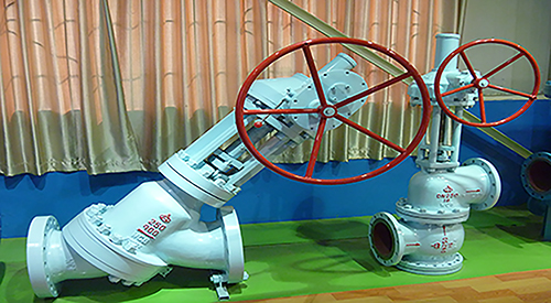 航(hang)天泵閥生産(chan)的Y型料漿閥(fá)及三通料漿(jiāng)閥 航天泵閥(fa)生産的Y型料(liào)漿閥及三通(tong)料漿閥