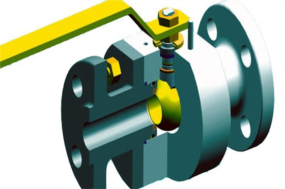 浮動球閥(fá)結構 浮動(dòng)球閥結構(gòu)