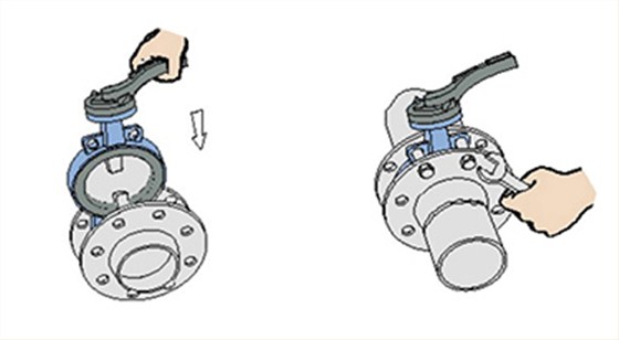 對夾(jiá)式連接(jie) 對夾式(shi)連接